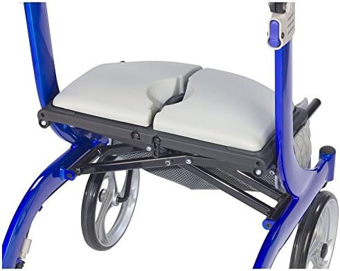 Sleek Blue Nitro DLX Foldable Walker — photo 4