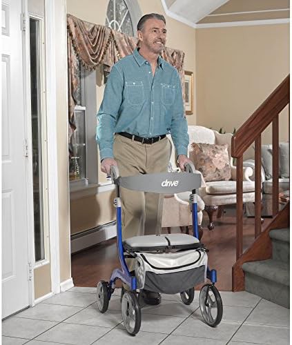 Sleek Blue Nitro DLX Foldable Walker — photo 5