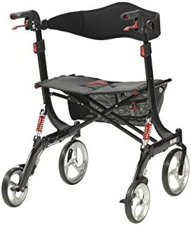 Heavy duty black nitro rollator — photo 4