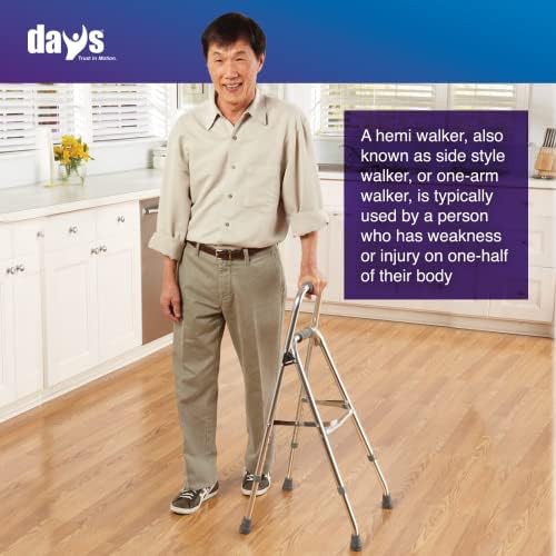 Hemi folding aluminum one arm walker — photo 5