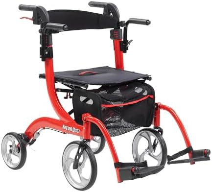 Red nitro duet dual function walker