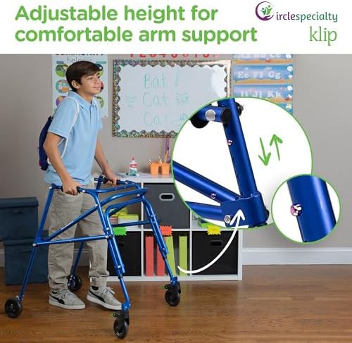 Medium blue posterior gait trainer for kids — photo 4