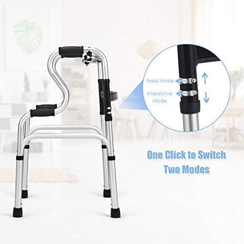 Silver stand assist folding walker — photo 5