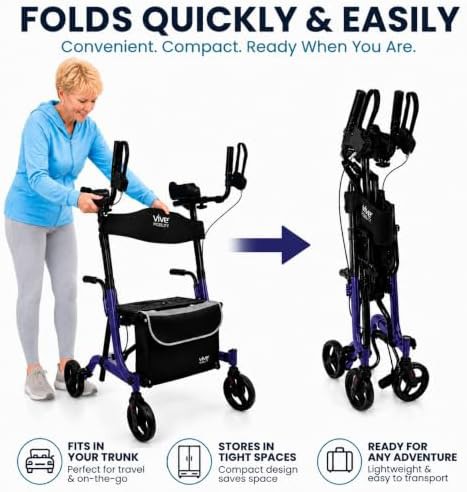 Standard Upright Stand Up Rollator — photo 4