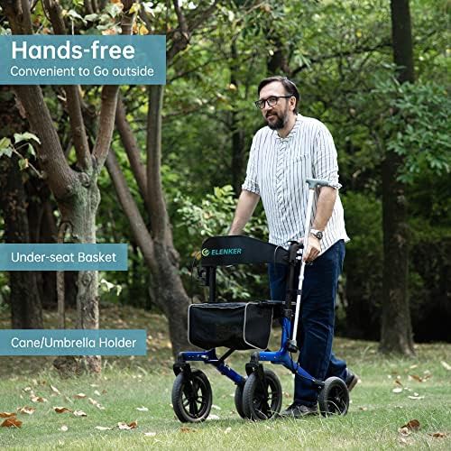 Blue all terrain walker with twelve inch wheels — photo 3