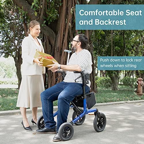Blue all terrain walker with twelve inch wheels — photo 4