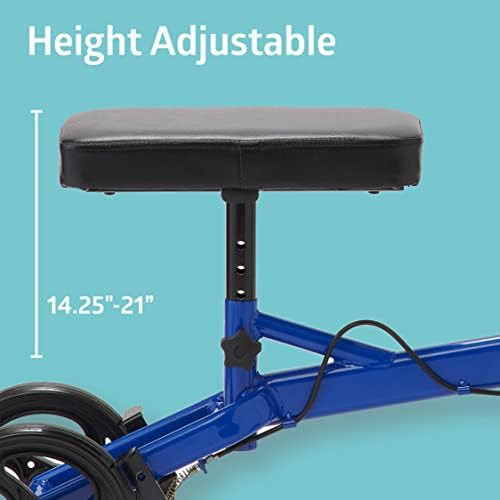 Blue economy knee walker for leg injuries — photo 5