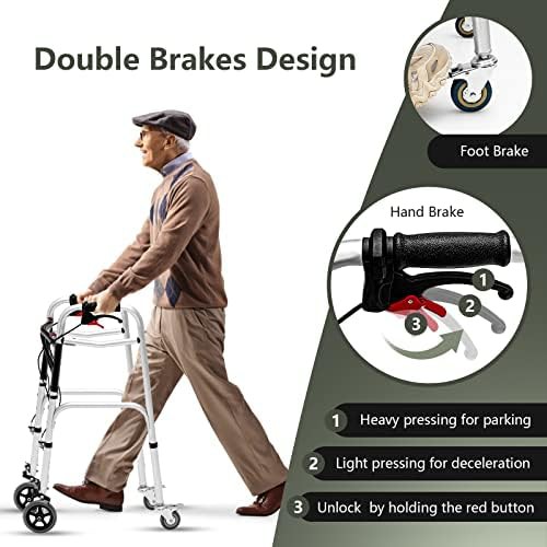 Folding four in one walking mobility aid — photo 3