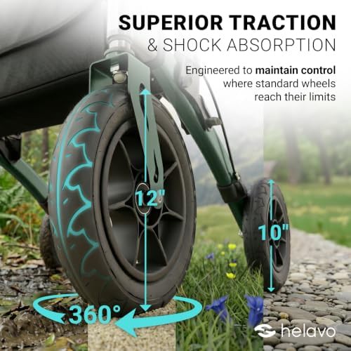 Outdoor All Terrain Walker with Air Tires — photo 3