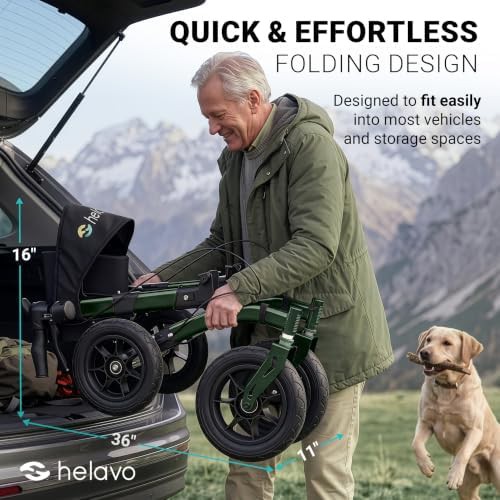 Outdoor All Terrain Walker with Air Tires — photo 5