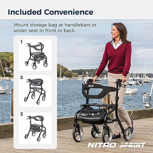 Tall Nitro Sprint Walker in Black — photo 4