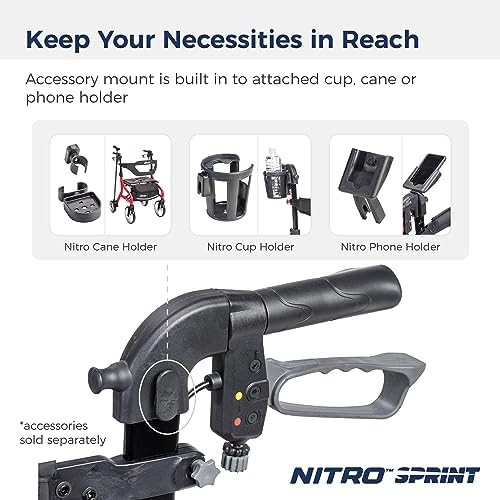 Tall Nitro Sprint Walker in Black — photo 5
