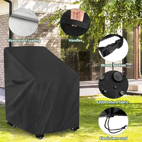 Waterproof rollator walker storage cover — photo 3