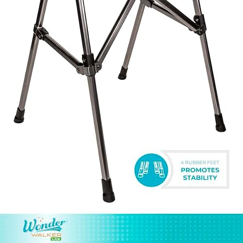 Compact travel walker in black walnut — photo 5