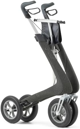 Granite black aluminum foldable rollator — photo 5