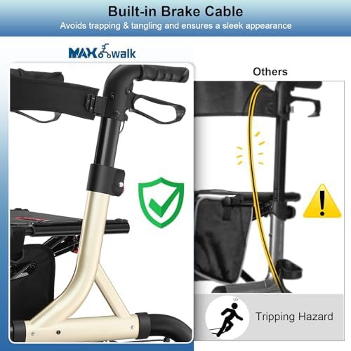 Gold all terrain walker with twelve inch wheels — photo 4