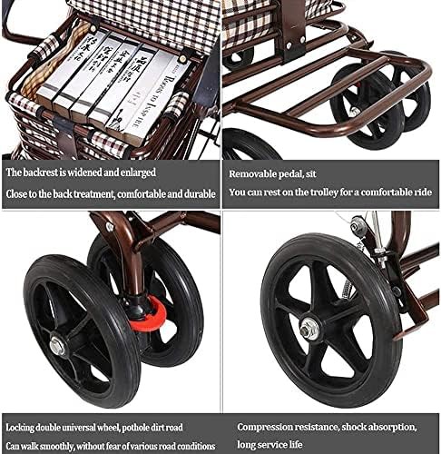 Upright walker with lever brakes — photo 4