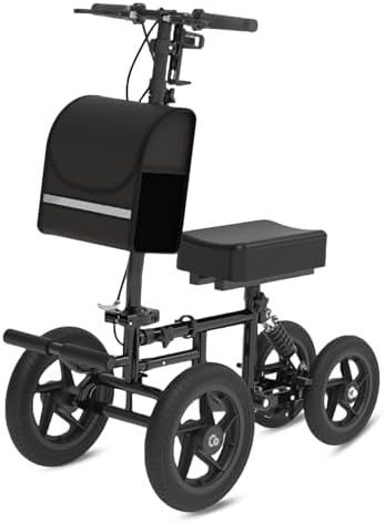 Foldable All Terrain Knee Walker for Adults