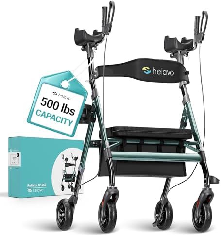 Bariatric Upright Walker with Wide Frame