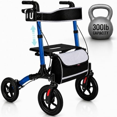 All Terrain Rollator with Pneumatic Wheels