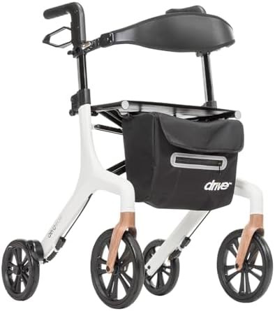 White aerowalk ultra lite rollator