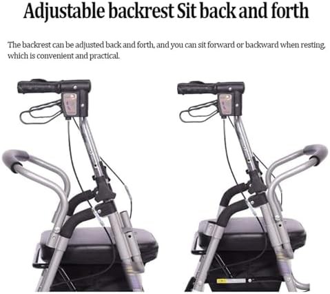 Aluminum rollator with steerable braking system — photo 5