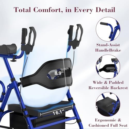 Heavy duty upright mobility aid — photo 3
