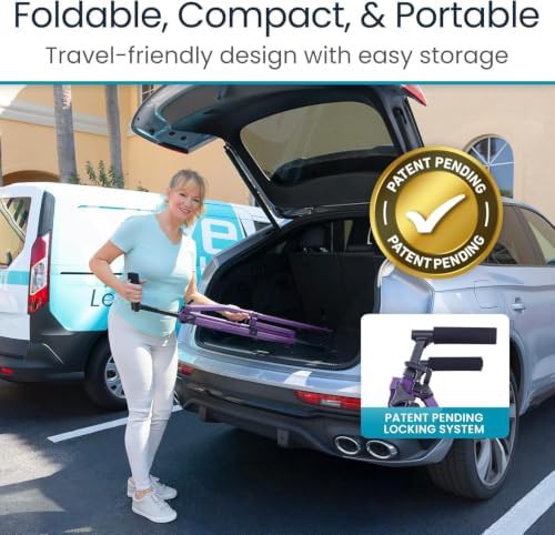 Ultra lightweight folding walker for seniors — photo 3