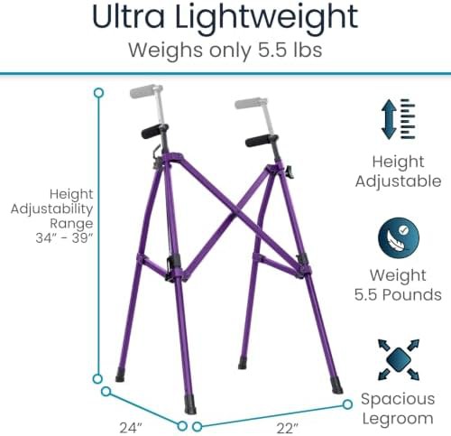 Ultra lightweight folding walker for seniors — photo 4