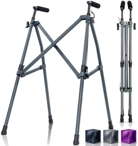 Portable folding walker for adults and seniors