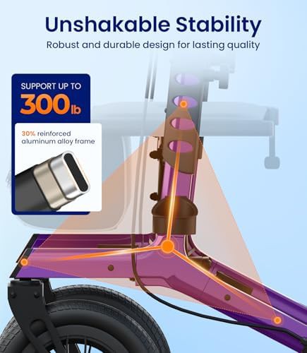 Blue Large Wheel All Terrain Rollator — photo 4