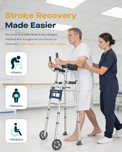 Heavy duty upright platform walker — photo 5