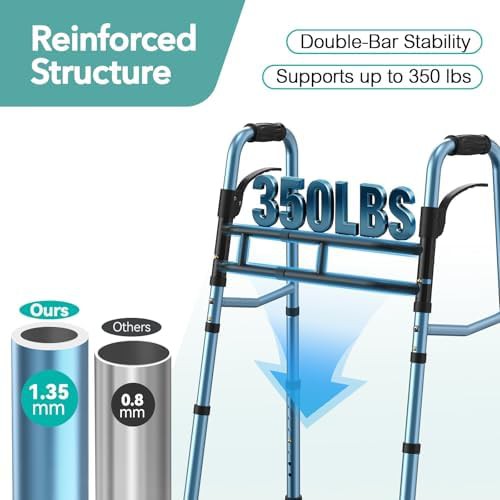 Narrow folding walker for small spaces — photo 4
