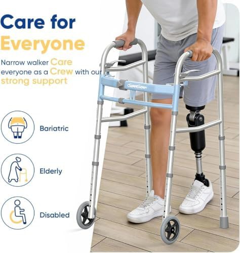 Narrow folding walker for small spaces — photo 4