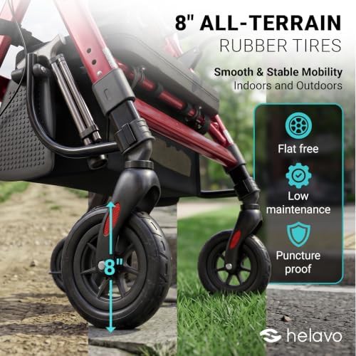 Heavy duty hybrid walker and transport chair — photo 4