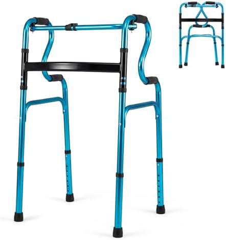 Blue three in one stand assist walker