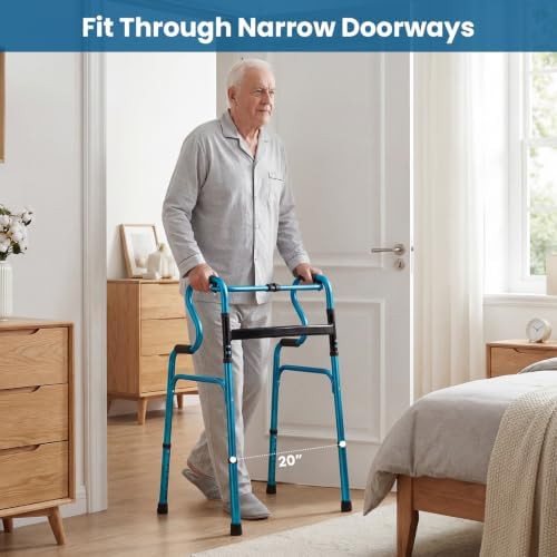 Blue three in one stand assist walker — photo 5