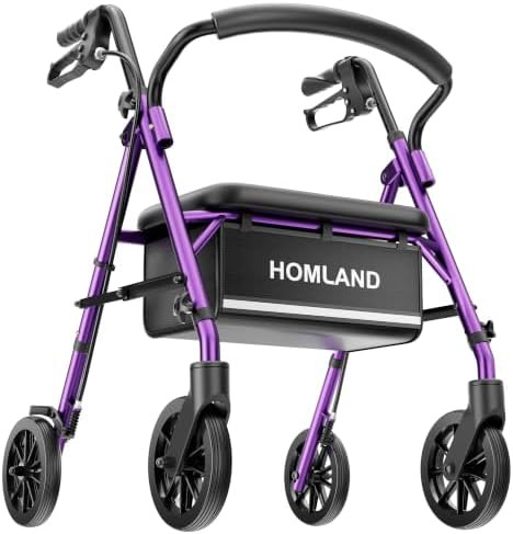 Lightweight sixteen pound steel foldable walker