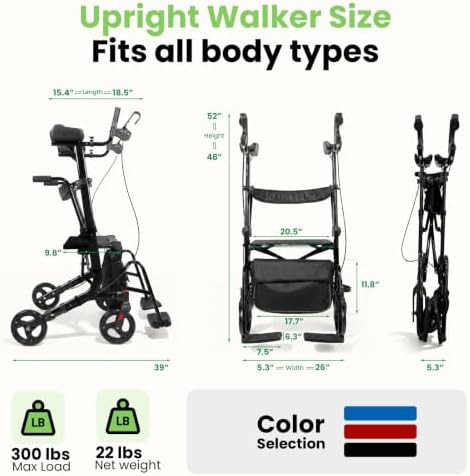 Arshin black all terrain upright walker — photo 3