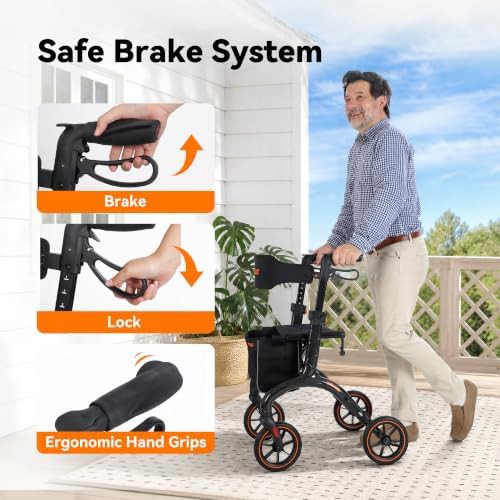 Lightweight carbon fiber mobility walker — photo 5