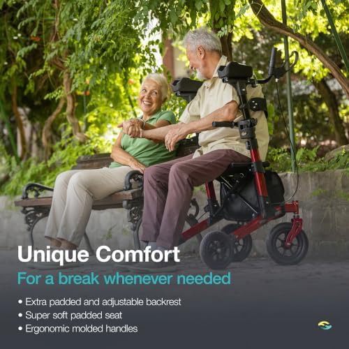 Stand Up Walker with Foldable Seat — photo 4