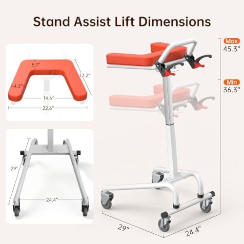 White upright rollator with armrest supports — photo 4
