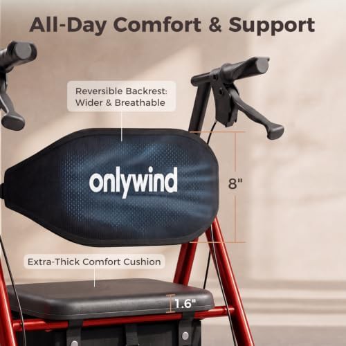 Lightweight rollator and wheelchair combo — photo 4