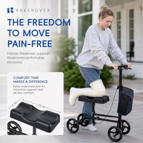 Portable Folding Knee Scooter for Adults — photo 5
